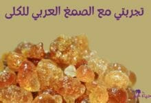 تجربتي مع الصمغ العربي للكلى My experience with gum arabic for the kidneys