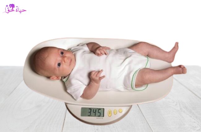 جدول وزن الطفل الطبيعي للذكور